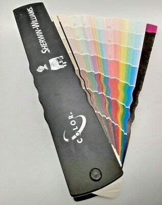 Sherwin-Williams Color Fan Deck Paint Swatches Chips Samples ...