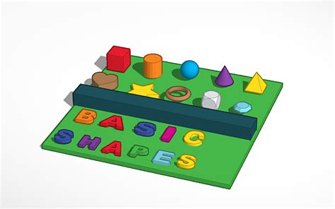 3D design BASIC SHAPES | Tinkercad