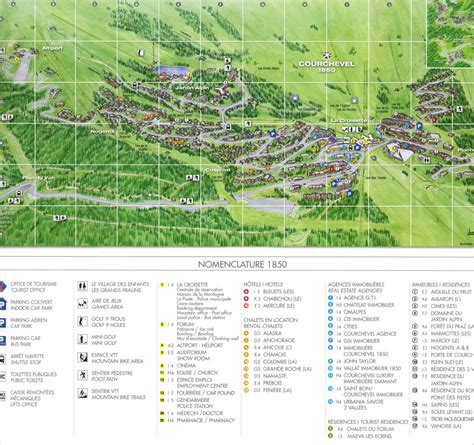 Courchevel 1850 - Piste-Maps - A Skiers Guide