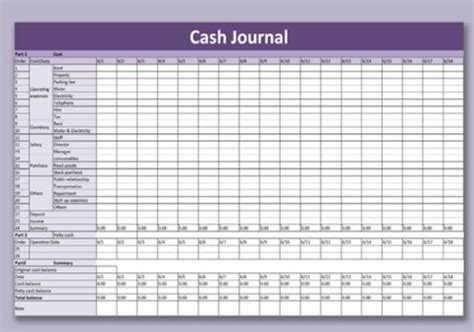 Accounting Journal Entries In Excel