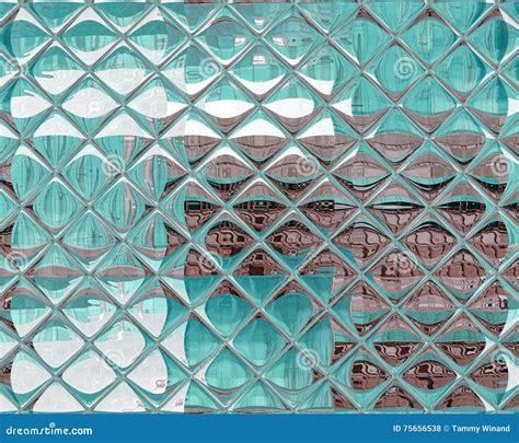 Mirrored Seamless Repeating Tile Pattern Blue Stock Illustration ...