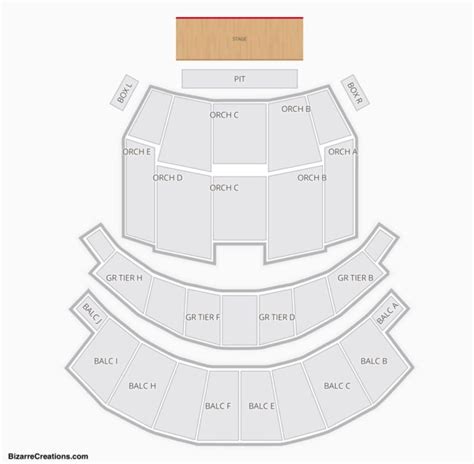 Altria Theater Seating Chart With Seat Numbers | Awesome Home