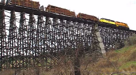 Holcomb Creek Wooden Train Trestle Still Standing! - Train Fanatics