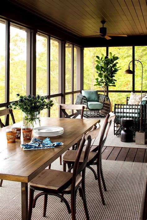 20+ Screened Porch Furniture Ideas – HomeDecorish