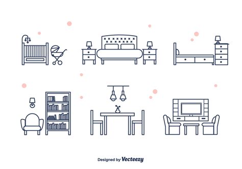 Furniture Vector 115738 Vector Art at Vecteezy