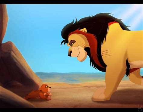 Hello Little One by albinoWolf58 Lion King Fan Art, Lion King 2, Disney ...