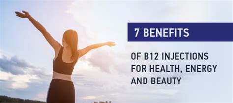 7 Benefits of B12 Injections for Health, Energy and Beauty - Vitamin ...