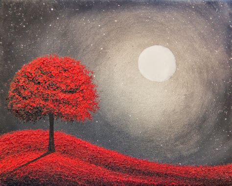 Bing Art by Rachel Bingaman: Starry Sky Dark Art, Black Night Painting ...