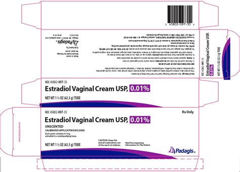 NDC 45802-097 Estradiol Vaginal Estradiol