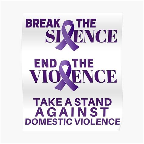 "Domestic Violence Awareness - Break the Silence End the Violence ...