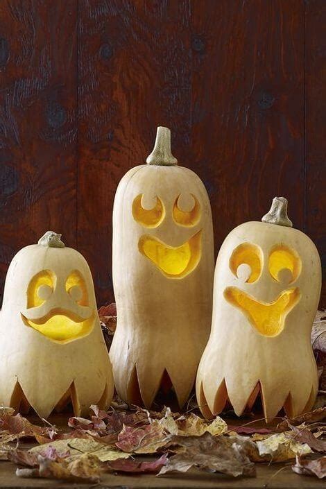 Ghost Pumpkin Carving Ideas