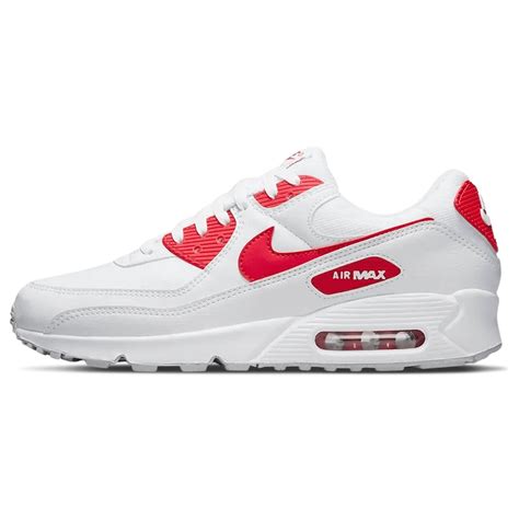 Nike Air Max 90 'White University Red' — Kick Game