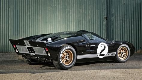 Download Car Black Car Racing Race Car Supercar Vehicle Ford GT40 Le ...