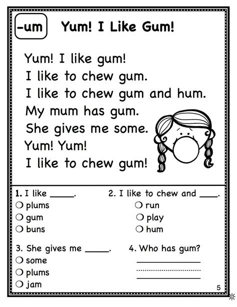 1st Grade Reading Worksheets - Best Coloring Pages For Kids