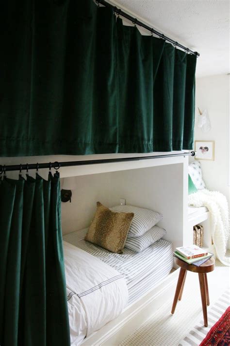 Hanging Curtains on Bunk Beds | Bunk beds small room, Bunk bed curtains ...