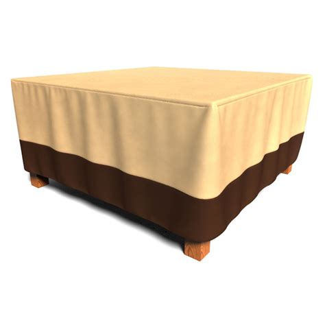 Budge Industries All-Seasons Rectangular Outdoor Patio Table Cover ...