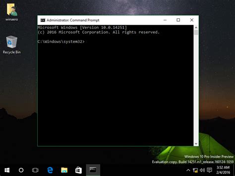 How to open elevated command prompt in Windows 10