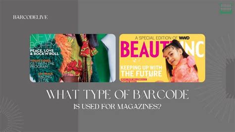 What Type Of Barcode Is Used For Magazines? [SOLVED] | PPT