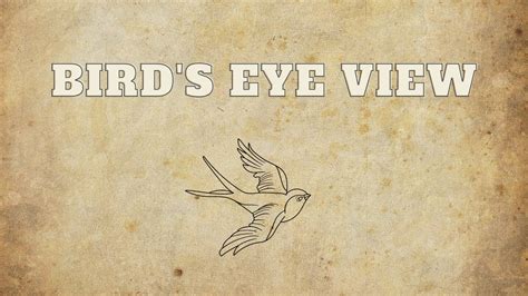 Bird`s Eye View - YouTube