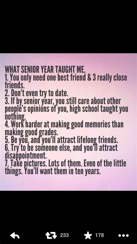 Senior Year Quotes - ShortQuotes.cc