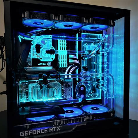 INTEL Water Cooled Extreme Gaming PC Custom Build to Order | Etsy