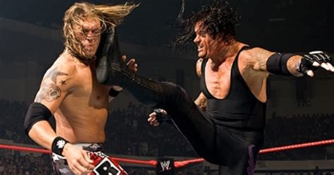 The Undertaker vs. Edge – World Heavyweight Title TLC Match: One Night ...