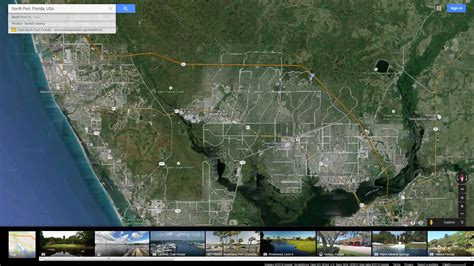 North Port Florida Map - United States