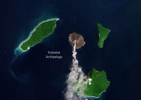 Famous Krakatoa Volcano Known for Changing Climate Erupts Today