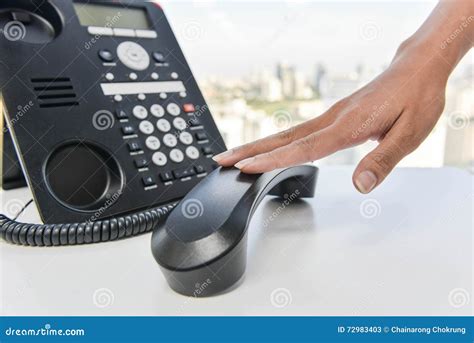 Hang up the phone call stock image. Image of contact - 72983403