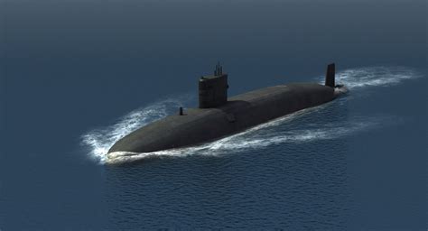 3D trafalgar class attack submarine - TurboSquid 1194278