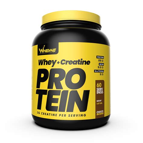 Whey Protein + Creatine – Wheyne International