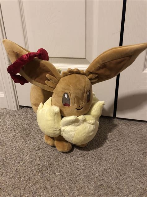 Pokemon Center Original Gigantamax Eevee Plush doll with tags Values ...