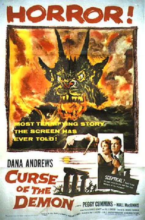 Curse of the Demon 1957 U.S. One Sheet Poster - Posteritati Movie ...