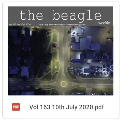 Beagle Weekender of July 10th 2020