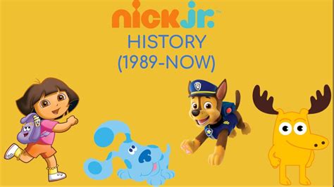 NICK JR/NOGGIN SHOWS HISTORY (1989-NOW) - YouTube