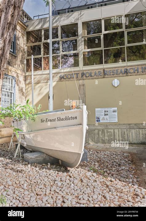 'Sir Ernest Shackleton', a replica boat of the James Caird boat, Polar ...