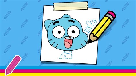 How To Draw Gumball | Best Free Online Games | Cartoon Network