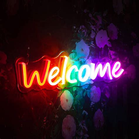 'Welcome' Neon Sign - Etimeau_AU