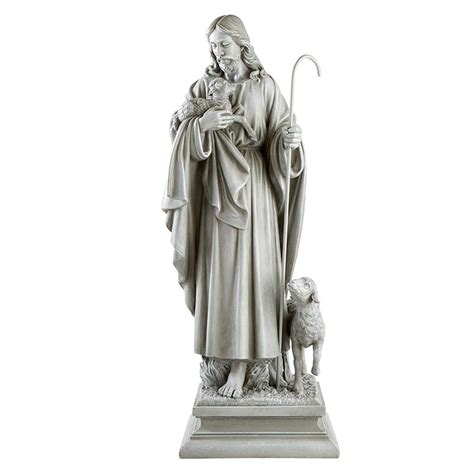 Jesus the Good Shepherd Garden Statue - [Consumer]Autom