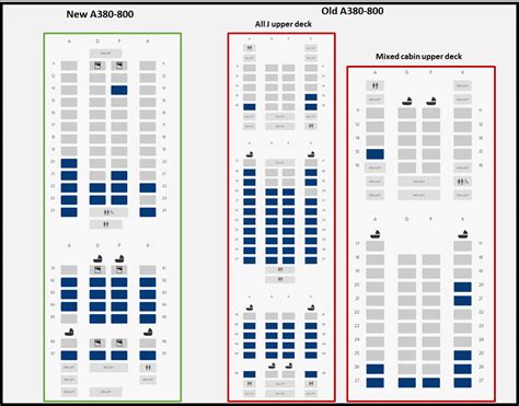 Singapore Airlines Business Class Seat Map