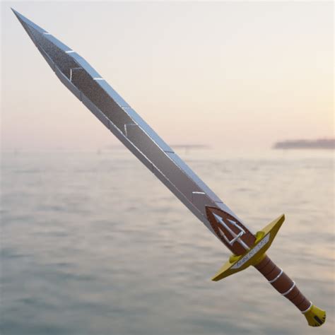 下载 Riptide (Anaklusmos) Sword from Percy Jackson 通过 João Bertotto