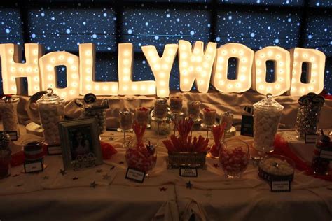 Hollywood Birthday Party Ideas | Photo 8 of 16 | Hollywood glamour ...