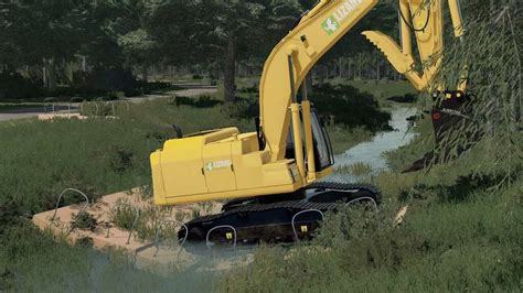 Excavator Mat v1.0 FS22 Mod | Farming Simulator 22 Mod