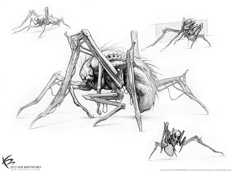 The Maze Runner - Creature Designs & Concept Arts on Behance