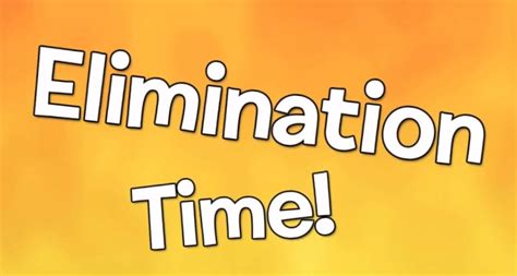 Elimination Time | Inanimate Insanity Wiki | Fandom