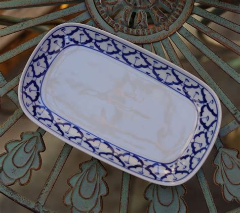 Ceramic, rectangular platter, 9" x 5" - ImportFood