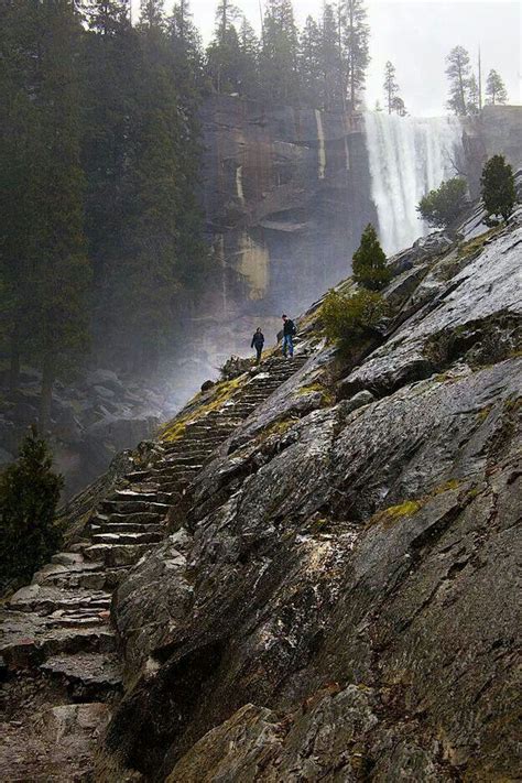 Mist Trail at Yosemite | Mist trail yosemite, Mist trail, Hiking spots