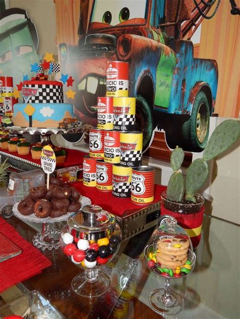 Disney Pixar Car Party Birthday Party Ideas | Photo 4 of 43 | Catch My ...