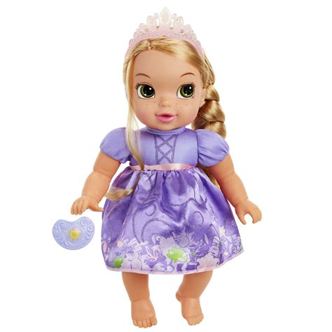 Disney Princess Deluxe Baby Rapunzel Doll with Pacifier Toy | eBay