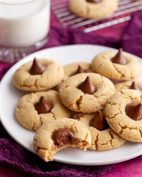 Peanut Butter Blossoms Cookie Recipe - The Chunky Chef